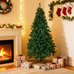 6ft H Green Artificial Christmas Tree With Metal Stand
