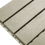 Polydeck Pvc Interlocking Decking Tiles | Set of 12 | Beige
