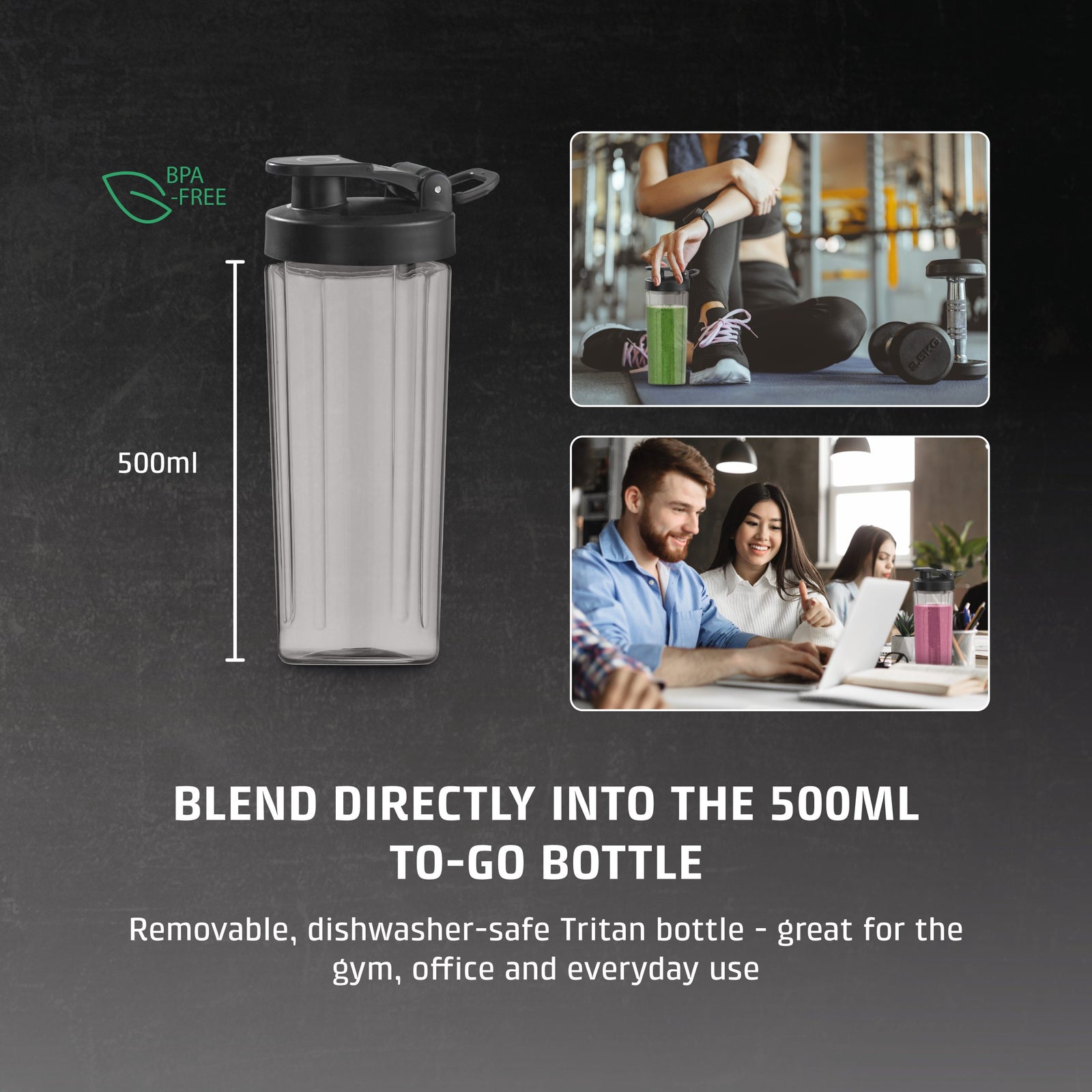CASO Design Click & Blend Cordless Stand Blender