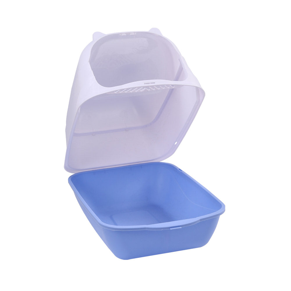 Detachable Cat Litter Box With Scoop Easy Clean Cat Toilet