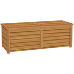 292l Outdoor Storage Box For Patio, Pool, Light Brown
