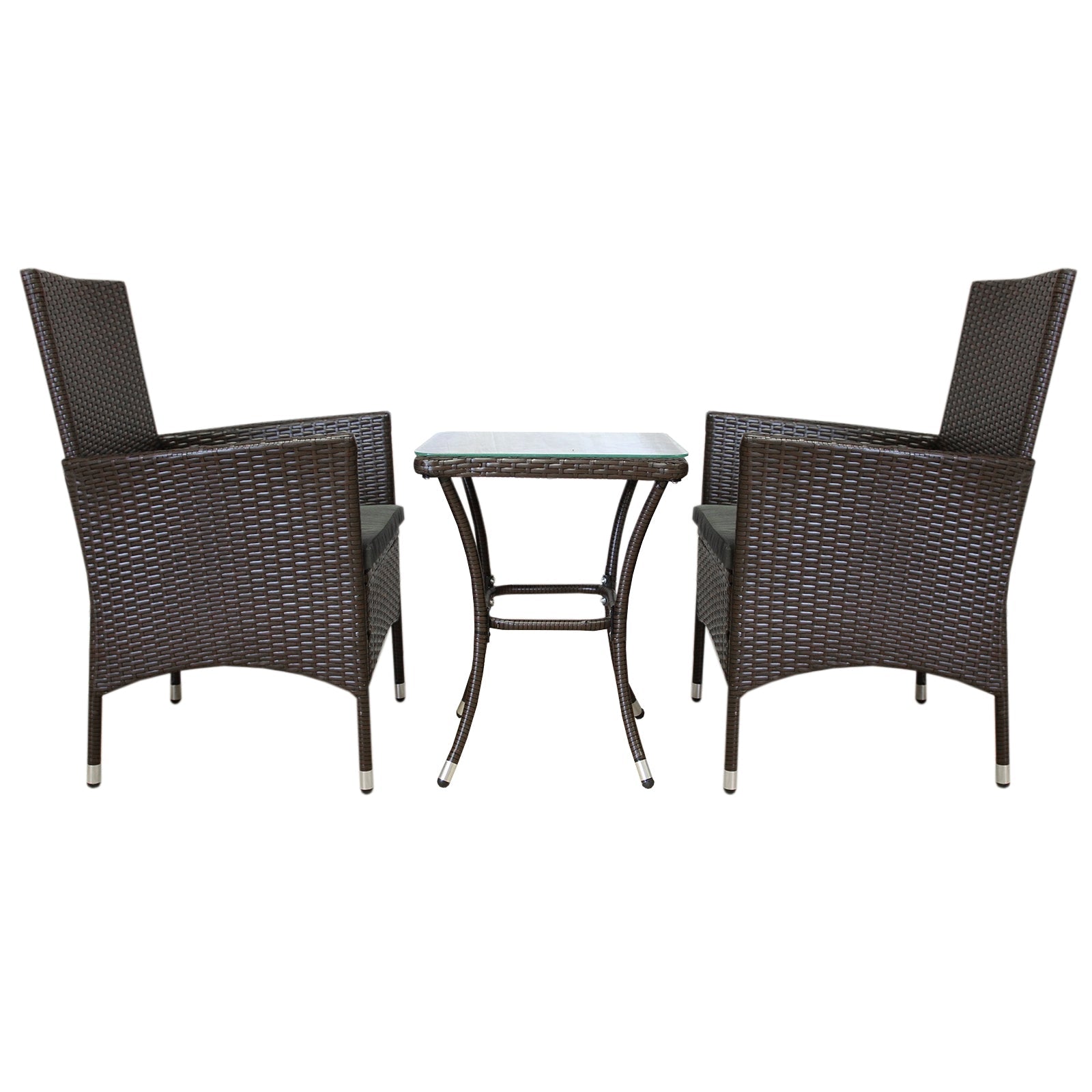 Rattan Bistro Set | Brown