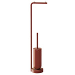 Toilet Brush With Toilet Roll Holder, Terracotta, Geyser Collection | Terracotta