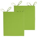 Aqua Blue Seat Cushion Pad Set Of 2 | Lime