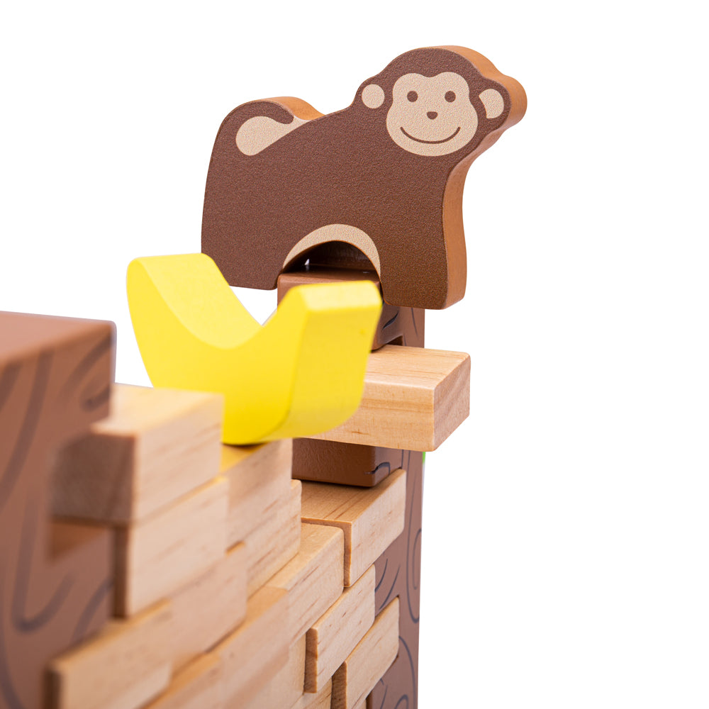 Wooden Jungle Crash Game, Tumble Tower Game