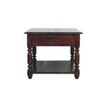 Artisan Furniture Solid Wood Turned Legs Cherry Console Table