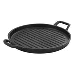 24/28/31cm Dia Pre-seasoned Cast Iron Frying Pan With Double Handles | Small