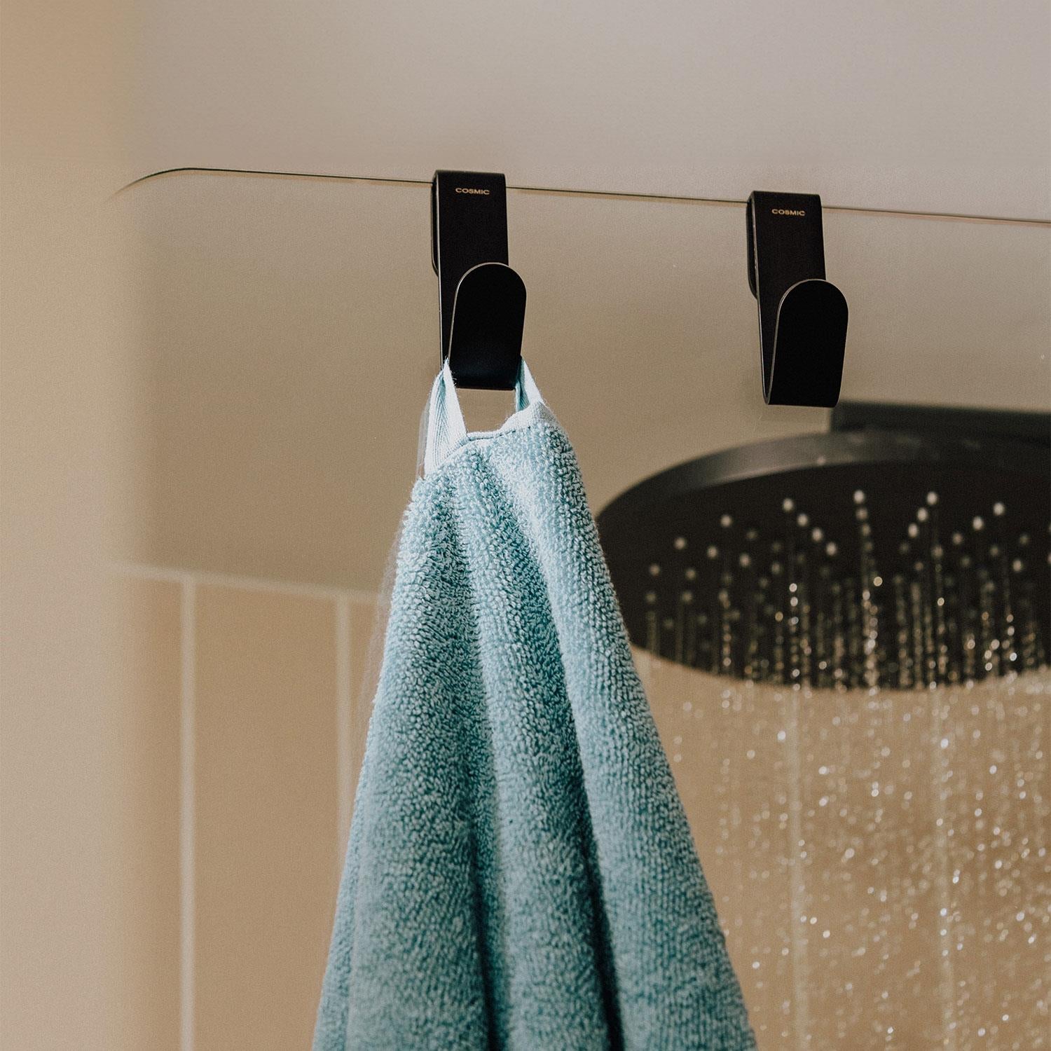 Towel Hook, Robe Hook Coat Hook 2 Pcs Matt Black, Architect S+ Collection