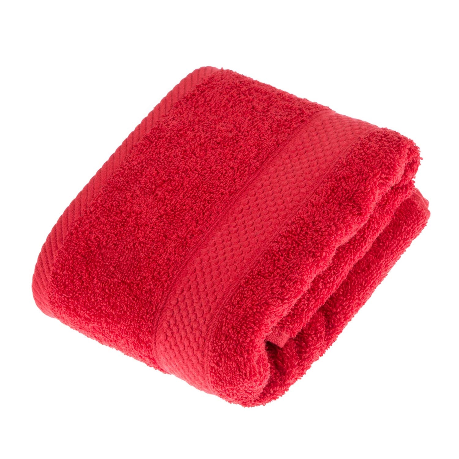 Turkish Cotton 500gsm Towel | Hand Towel | Red
