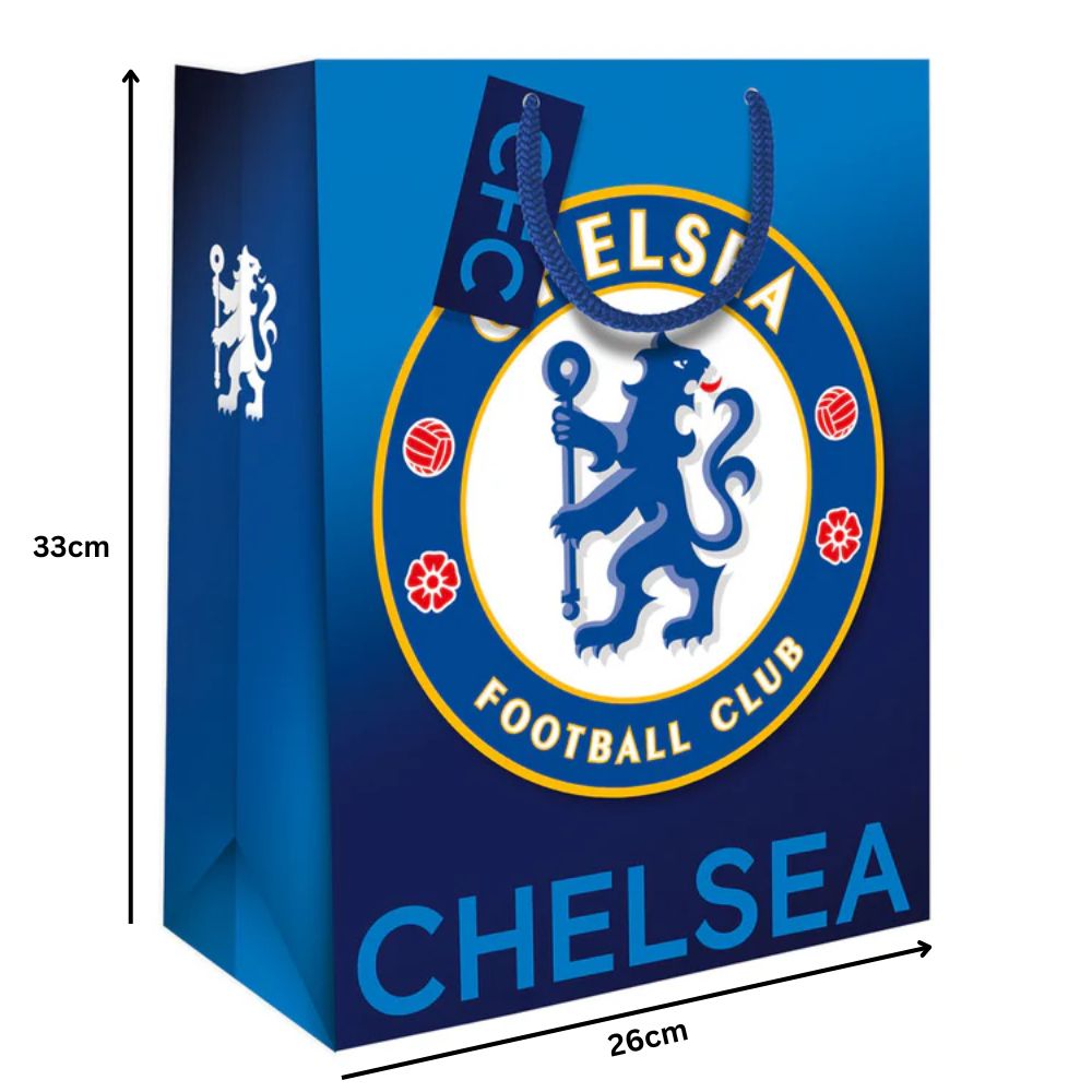 Chelsea FC Medium Gift Bag Official Product