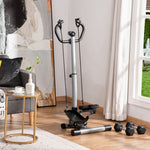 Adjustable Twist Stepper Step Machine | Silver