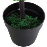 2 Pcs 67/112cm Artificial Boxwood Three Balls Tree Décor | Large | Green