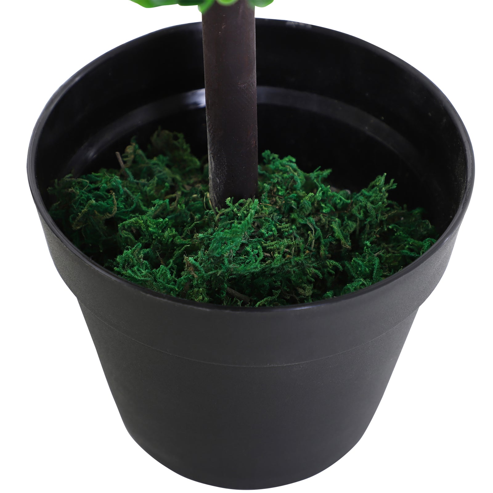 2 Pcs 67/112cm Artificial Boxwood Three Balls Tree Décor | Large | Green