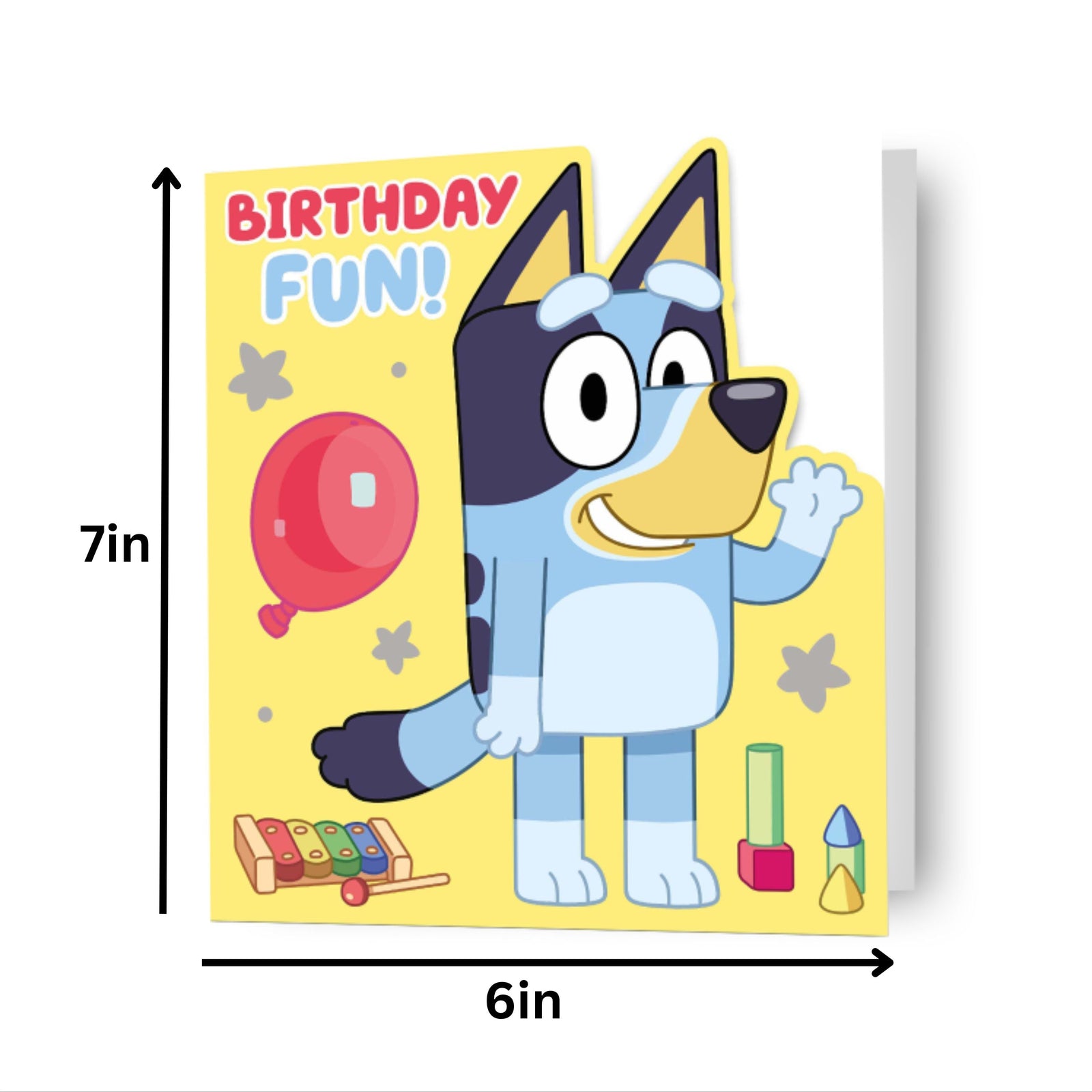 Bluey Birthday Fun!' Birthday Card Official Product