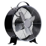 10" 2-speed Electric Fan W/ Safe Guard Anti-slip Feet | One Size | Black