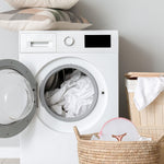 Zippered Mesh Laundry Clothes Underwear Washing Bag White