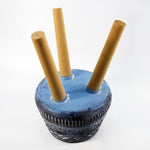 44cm X 26cm Aztec Blue Composite Large Planter