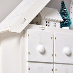 24-drawer Wooden Christmas Advent Calendar, Wooden Light-up Decoration
