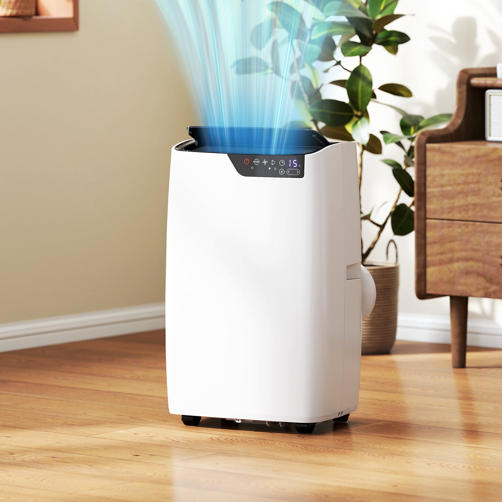 Portable Air Conditioner, 4-in-1 Air Conditioning Unit | 12000 Btu | White