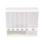 Wall Mounted Cereal Dispenser Kitchen Storage With Measuring Cup