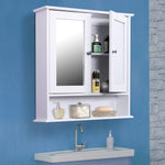 Wall-mounted Cabinet Mirror Door Bathroom Organiser