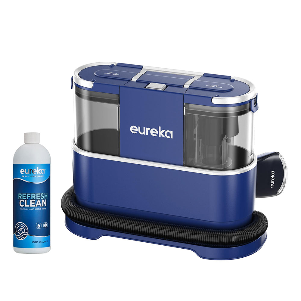 Portable Carpet & Upholstery Cleaner Machine With Dual Tanks (50.7oz Clean / 27oz Dirty), Powerful Spray & Suction