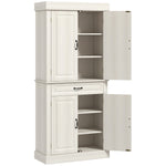 Freestanding Cupboard With Drawer, Shelves