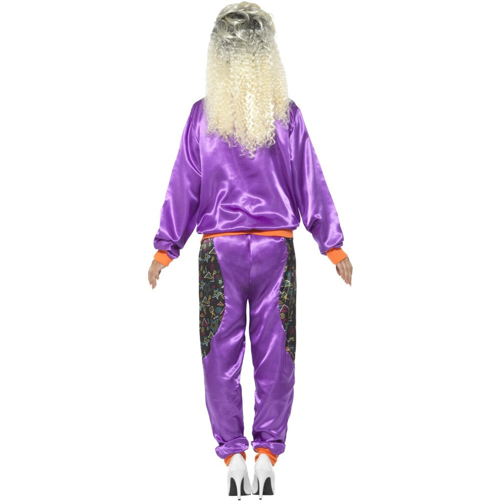 Retro Shell Suit Costume, Ladies | Medium