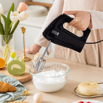 250w 5-speed Electric Handheld Egg Beater Household Kitchen Mixer
