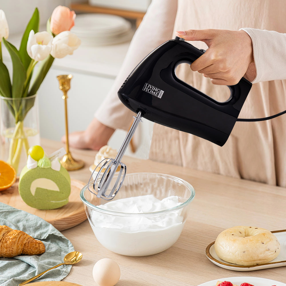 250w 5-speed Electric Handheld Egg Beater Household Kitchen Mixer