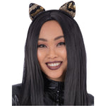Sequin Leopard Cat Ear Headband