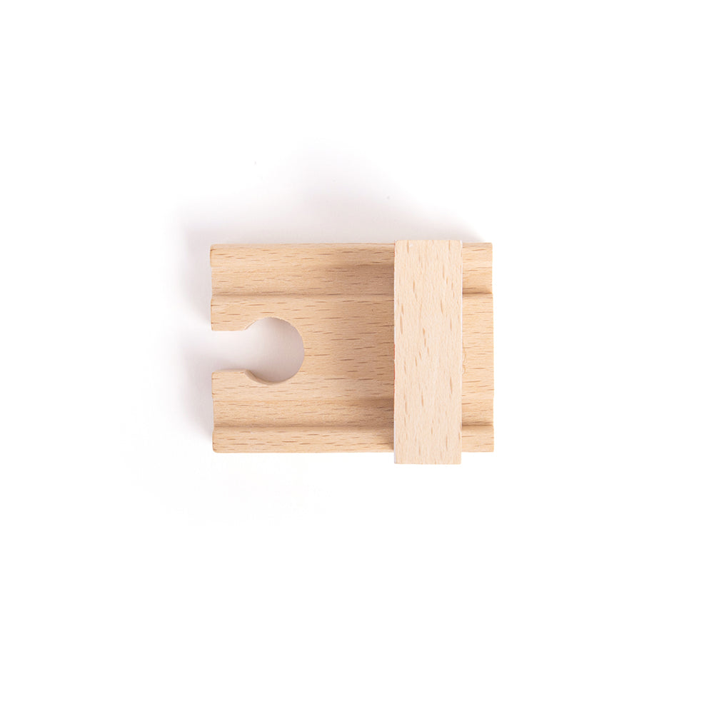 Bigjigs Toys 6 End Of Track Buffer Pieces for Wooden Train Sets