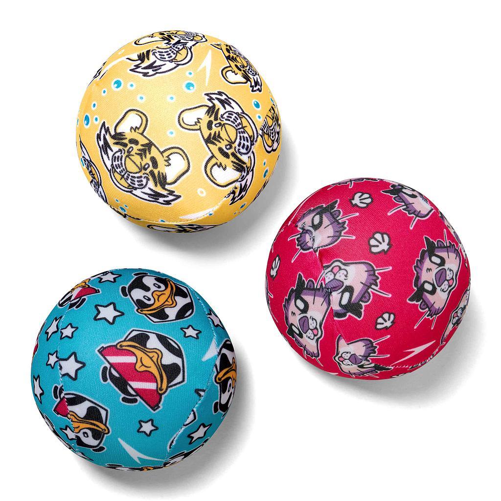 Learn To Swim Character Water Balls (pack Of 3) | One Size | Yellow
