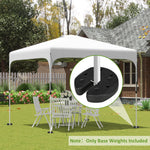 12kg Gazebo Weights Set Of 4 With Reinforce Pins For Canopy