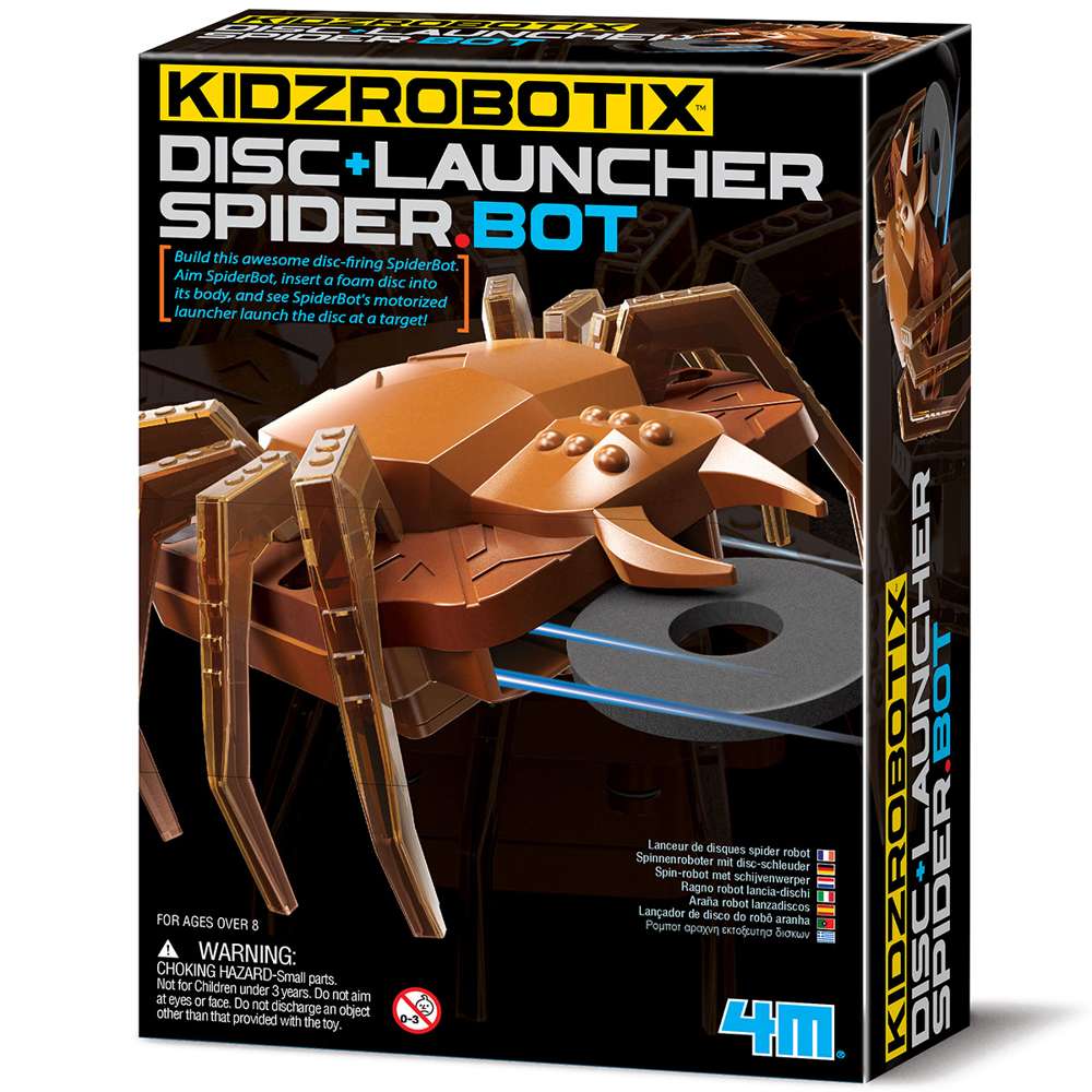 Kidzrobotix - Disc Launcher Spiderbot