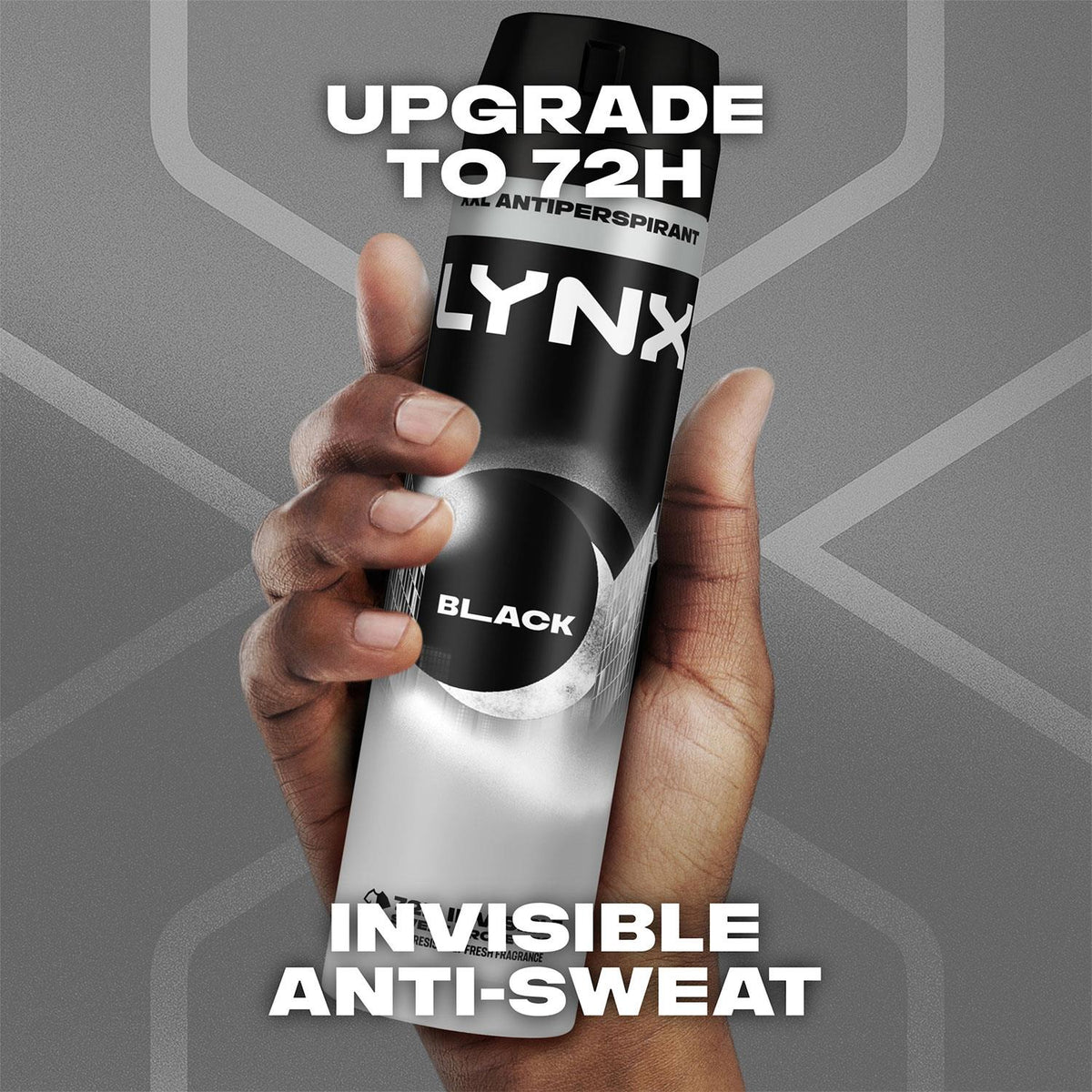 Xxl Anti-perspirant Deodorant Body Spray Black 72h Protection 250ml | Set of 12