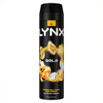 Xl 48-h High Definition Fragrance Gold Body Spray Deodorant 3 Pack, 200ml