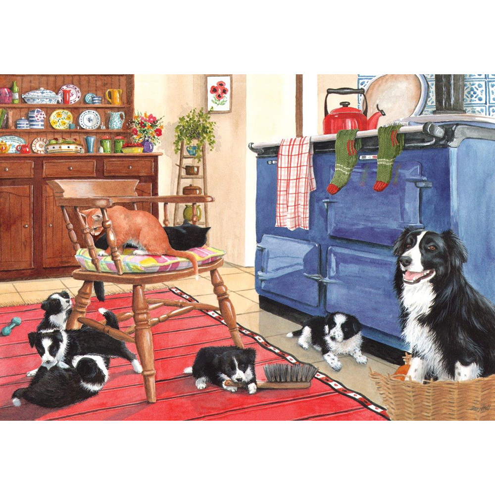 Five-a-side - Big 250 Piece Jigsaw Puzzle For Adults & Kids, With Extra Large Pieces