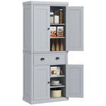 Kitchen Storage Cabinet W/ Drawers Cupboards Shelves Home