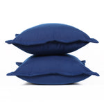 Plain Outdoor Cushion 45 X 45 Cm, Set Of 2 | 45cm x 45cm | Navy Blue