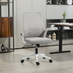 Mesh Desk Chair With Tilt Function, Lumbar Support | Gray