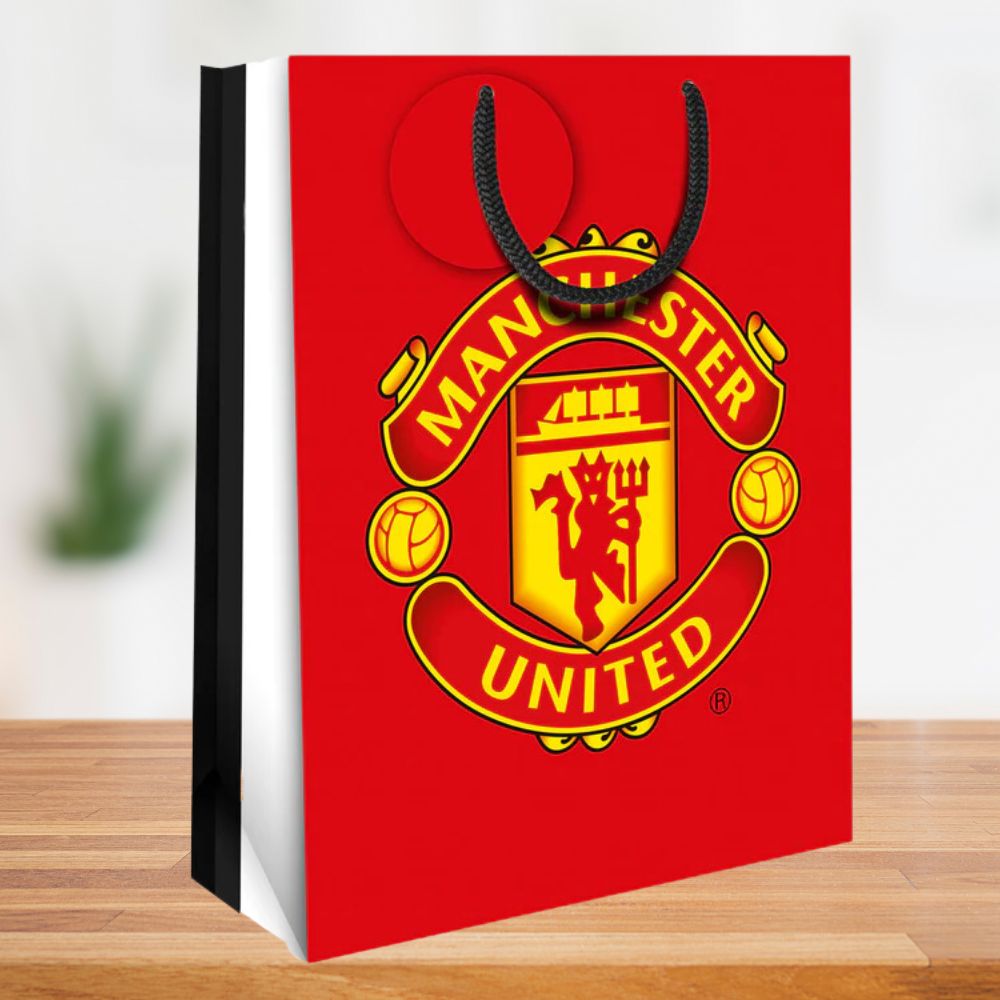 Manchester United FC Small Gift Bag Official Product