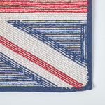 Union Jack Flag Cotton Bath Mat