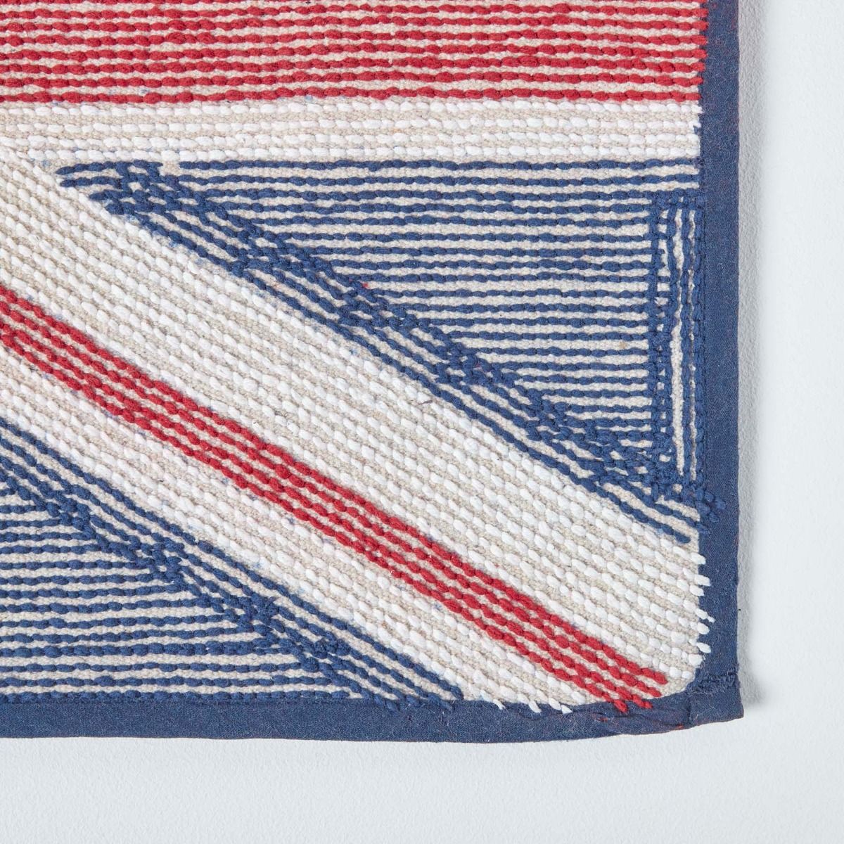 Union Jack Flag Cotton Bath Mat