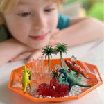 Crystal Growing - Dino Crystal Terrarium