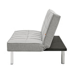 Britney Linen Sofa Bed 3 Seater | Grey