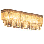 Raindrop Crystal Chandelier Ceiling Light For Kitchen