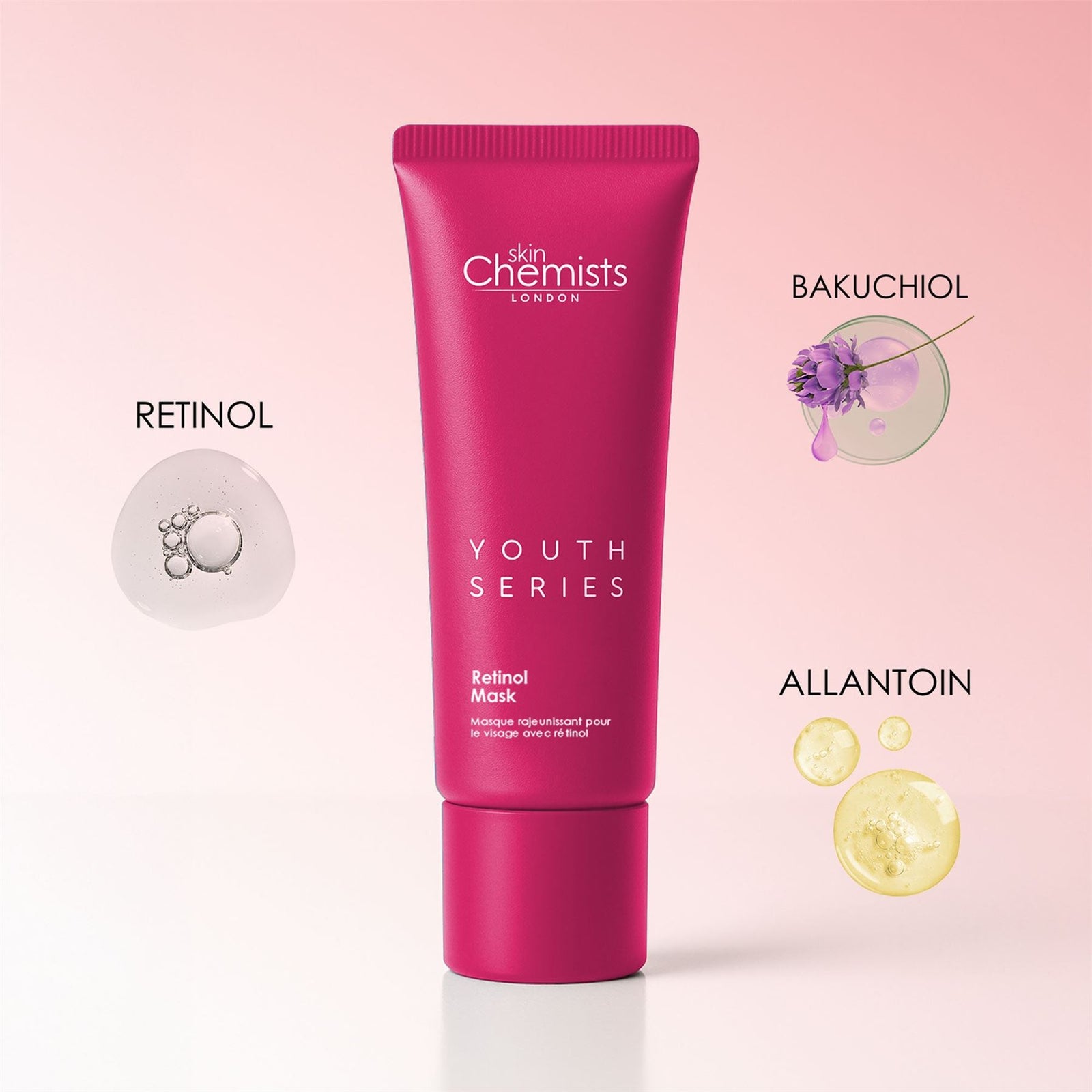 Retinol Anti-ageing Mask 50ml For Cell Regeneration And Smoothing