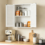 Bathroom Cabinet With Adjustable Shelf | White