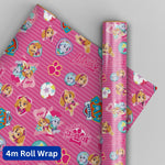 Pink 4m Roll Wrapping Paper